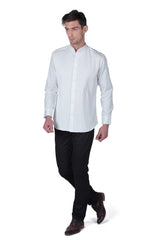 Men's Cotton Satin Shirt